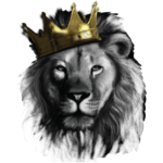 Lion Art (Gold Crown)