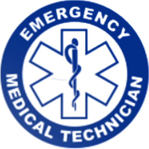 Emergency Medical Technician (Blue Pocket Print)