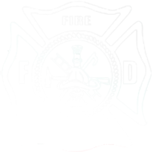 Fire Department (White Pocket Print)