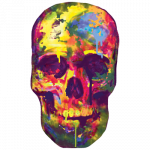 Skull (Paint Drip)