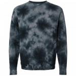 NEW Tie-Dyed (Black) Midweight Sweatshirt