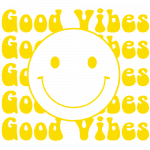 Good Vibes (Happy Face) Yellow