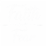 Faith/Fear (White Ink)